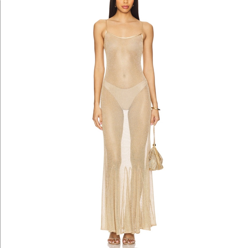 Bella Venice Serafina Dress in Gold